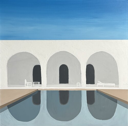 Casa by Antoine GODDEFROY, Painting for Sale on Select