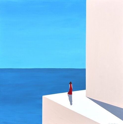 Openness to the world N4 by Antoine GODDEFROY, Painting for Sale on Select