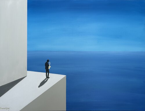 Melody for the Ocean by Antoine GODDEFROY, Painting for Sale on Select