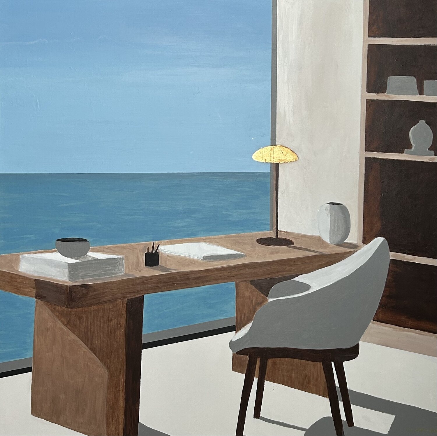 Inspiration Antoine GODDEFROY Original painting for sale