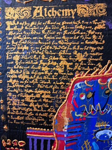 Alchemy by Rolphe Alcide Grimaître, Painting for Sale on Select