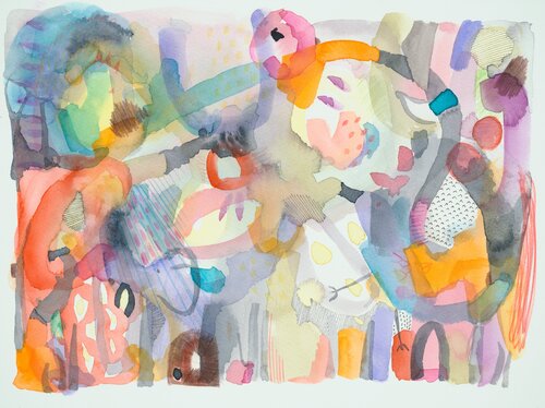 Mientras dudes by Mónica Grande, Painting for Sale on Select