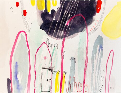 Alegría by Mónica Grande, Painting for Sale on Select