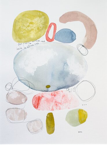 Han pasado muchas cosas desde la última vez que… by Mónica Grande, Painting for Sale on Select