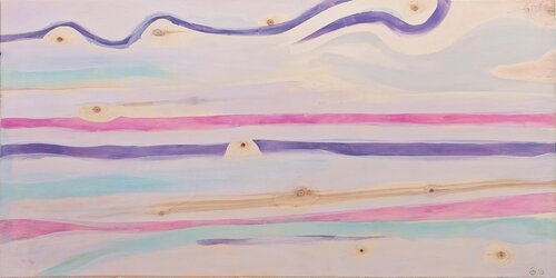 Menta, mora y fresa by Mónica Grande, Painting for Sale on Select