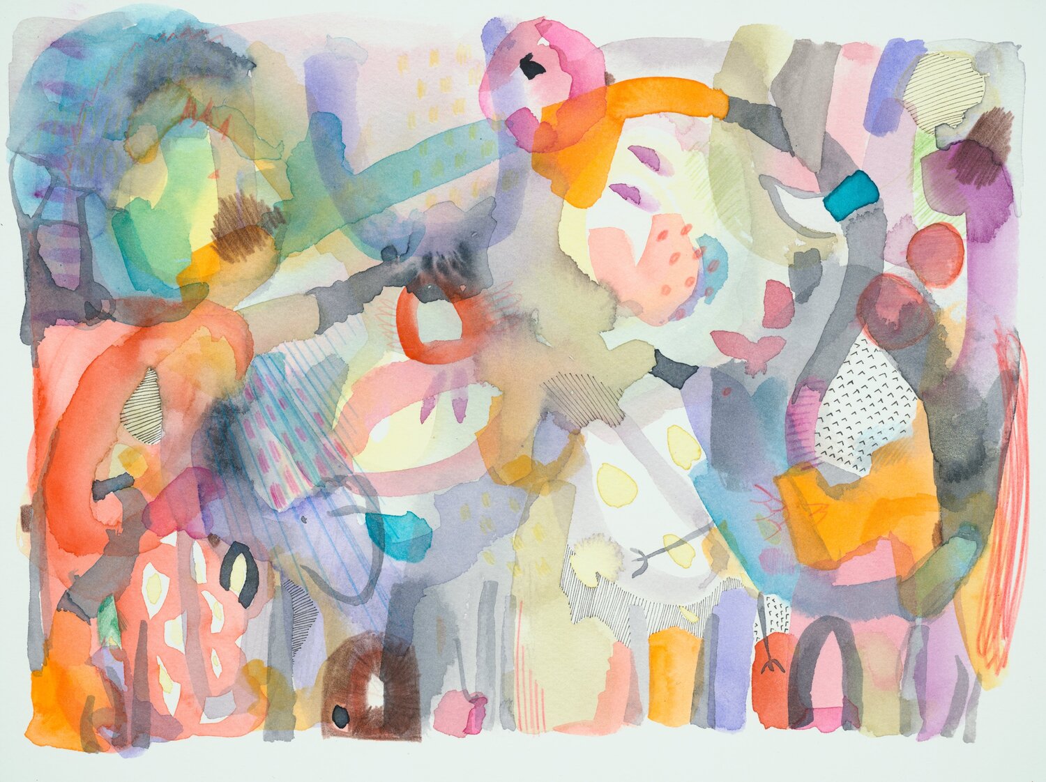 Mientras dudes Mónica Grande Original painting for sale