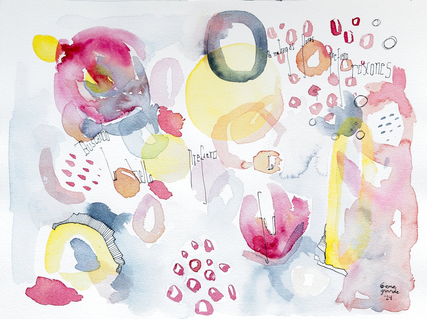 Prefiero Roscones Mónica Grande Original painting for sale