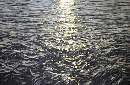 Light on the water 47 by Iryna Kastsova, Painting for Sale on Select