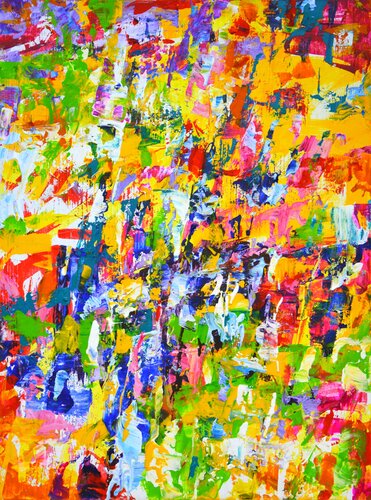 Vivid Expression 8 by Iryna Kastsova, Painting for Sale on Select