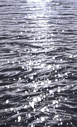 Glare on the water 13. by Iryna Kastsova, Painting for Sale on Select