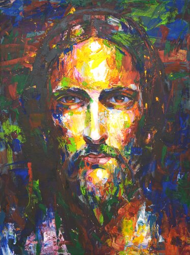 Light is born by Iryna Kastsova, Painting for Sale on Select