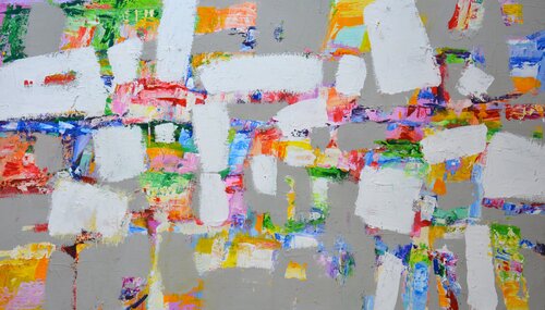 Abstract New Day by Iryna Kastsova, Painting for Sale on Select