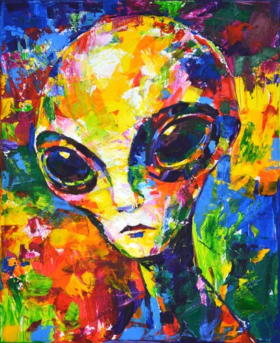 My friend by Iryna Kastsova, Painting for Sale on Select