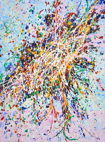 Expression 45 by Iryna Kastsova, Painting for Sale on Select