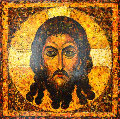 Jesus Christ 12 by Iryna Kastsova, Painting for Sale on Select