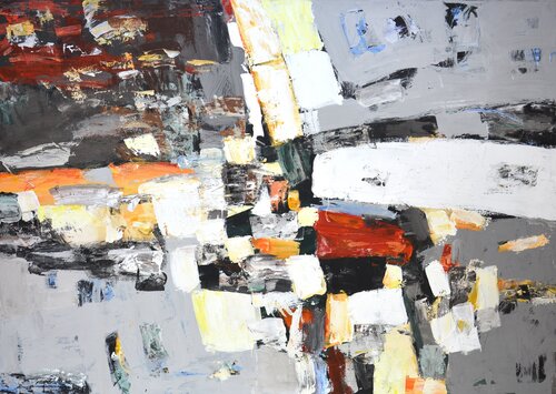 Abstraction 157 by Iryna Kastsova, Painting for Sale on Select