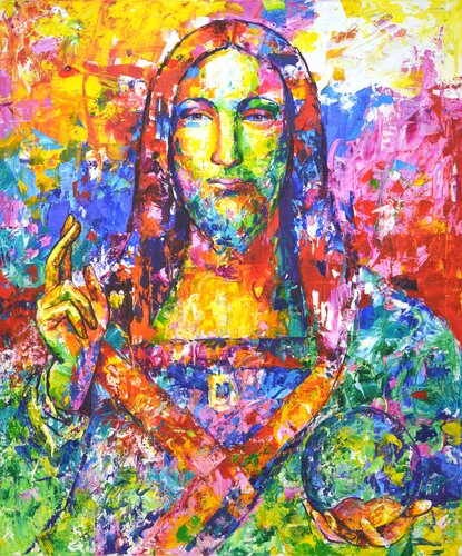 Pantocrator von Iryna Kastsova, Malerei kaufen auf Select