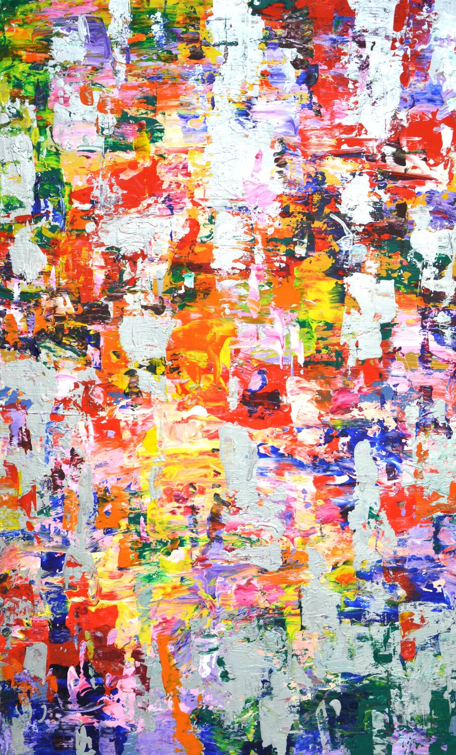 Expression with silver 15 Iryna Kastsova Original painting for sale