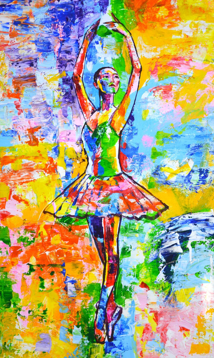 Ballerina 5 Iryna Kastsova Original painting for sale