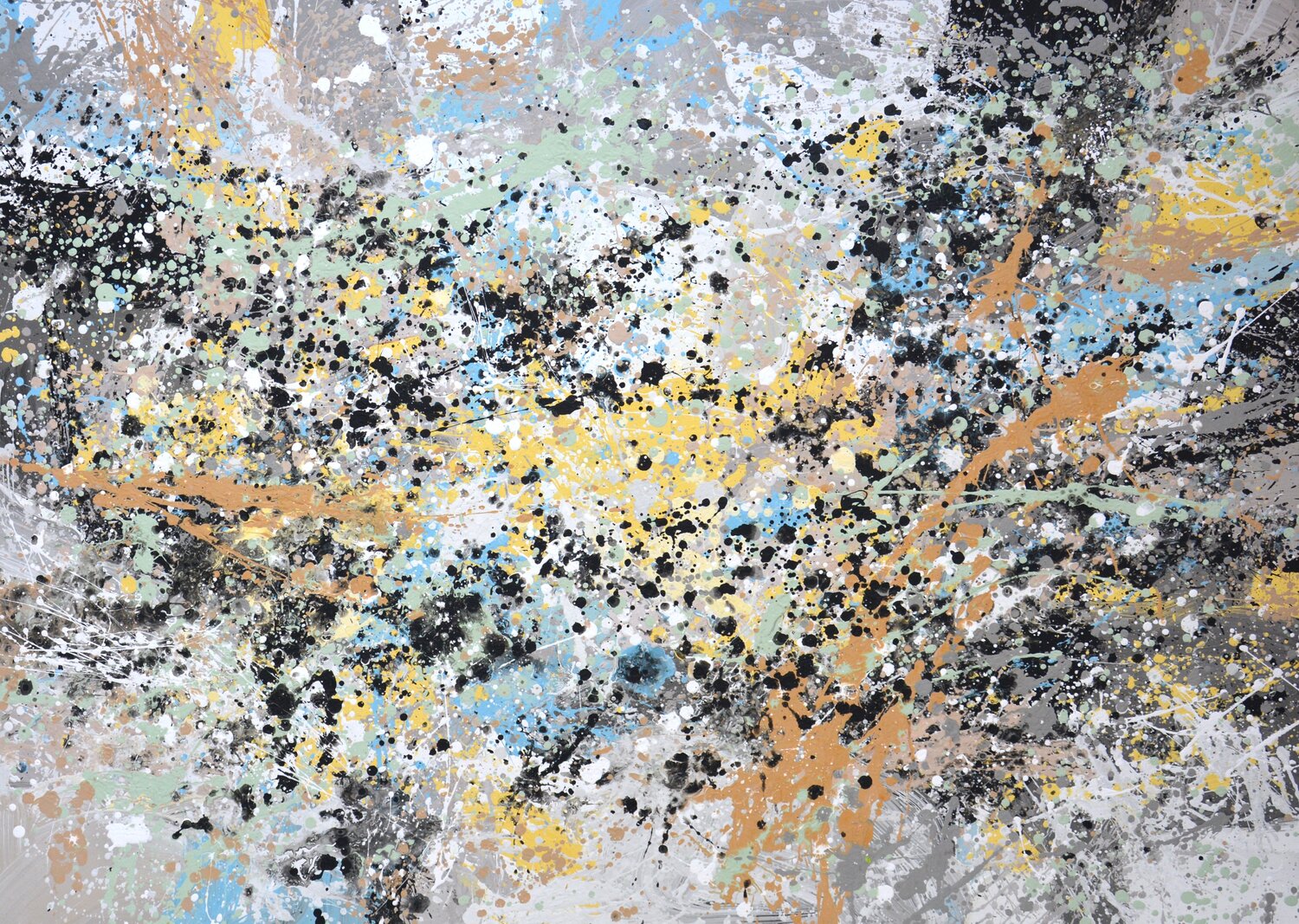 "Abstraction #ChatGPT" Iryna Kastsova Original painting for sale