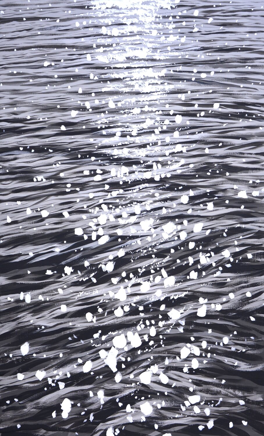 Glare on the water 13. Iryna Kastsova Original painting for sale