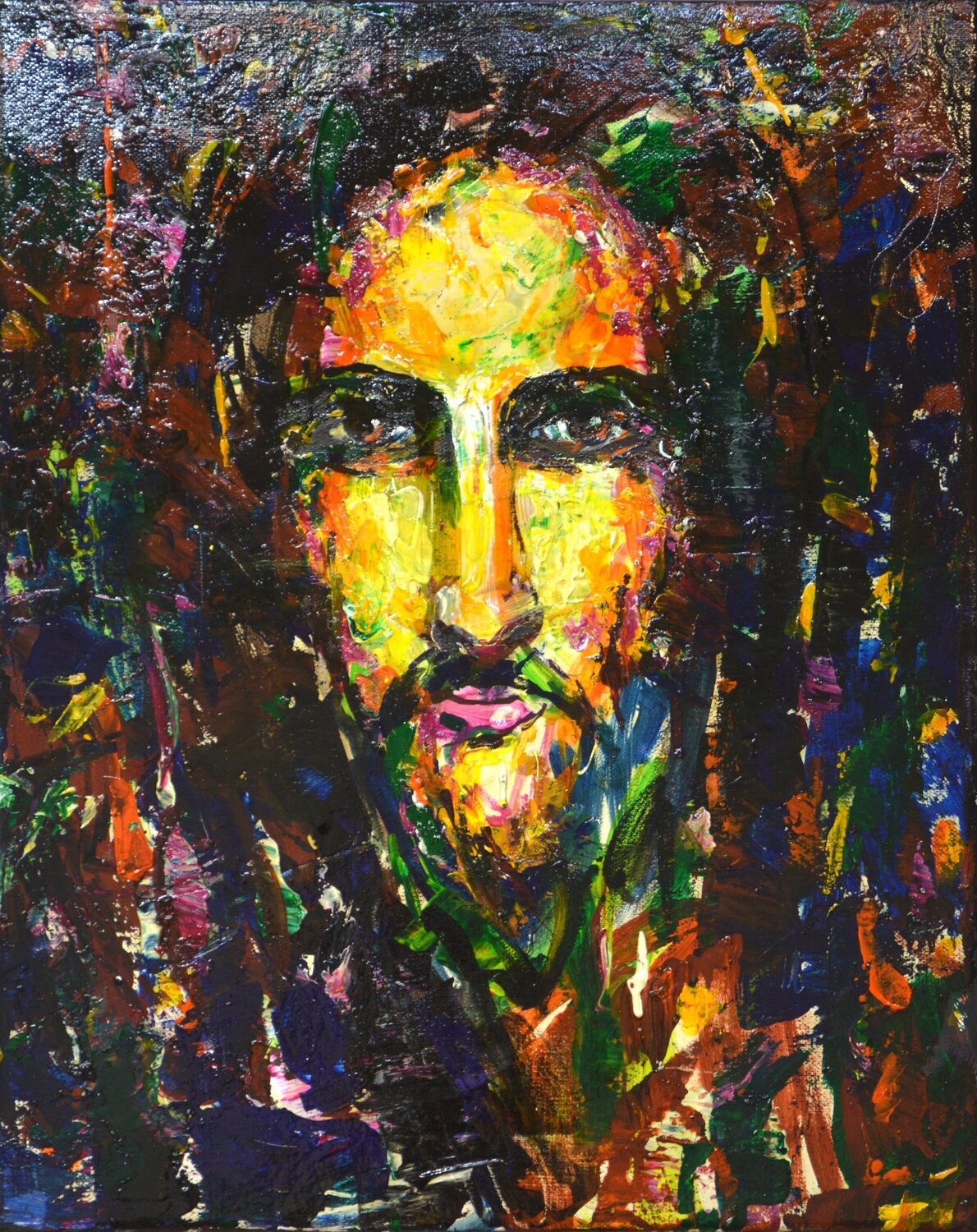 Jesus Christ 13 Iryna Kastsova Original painting for sale