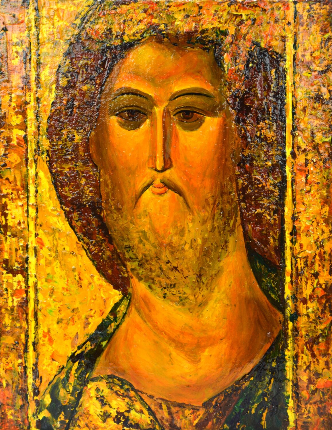 Jesus Christ  15 Iryna Kastsova Original painting for sale