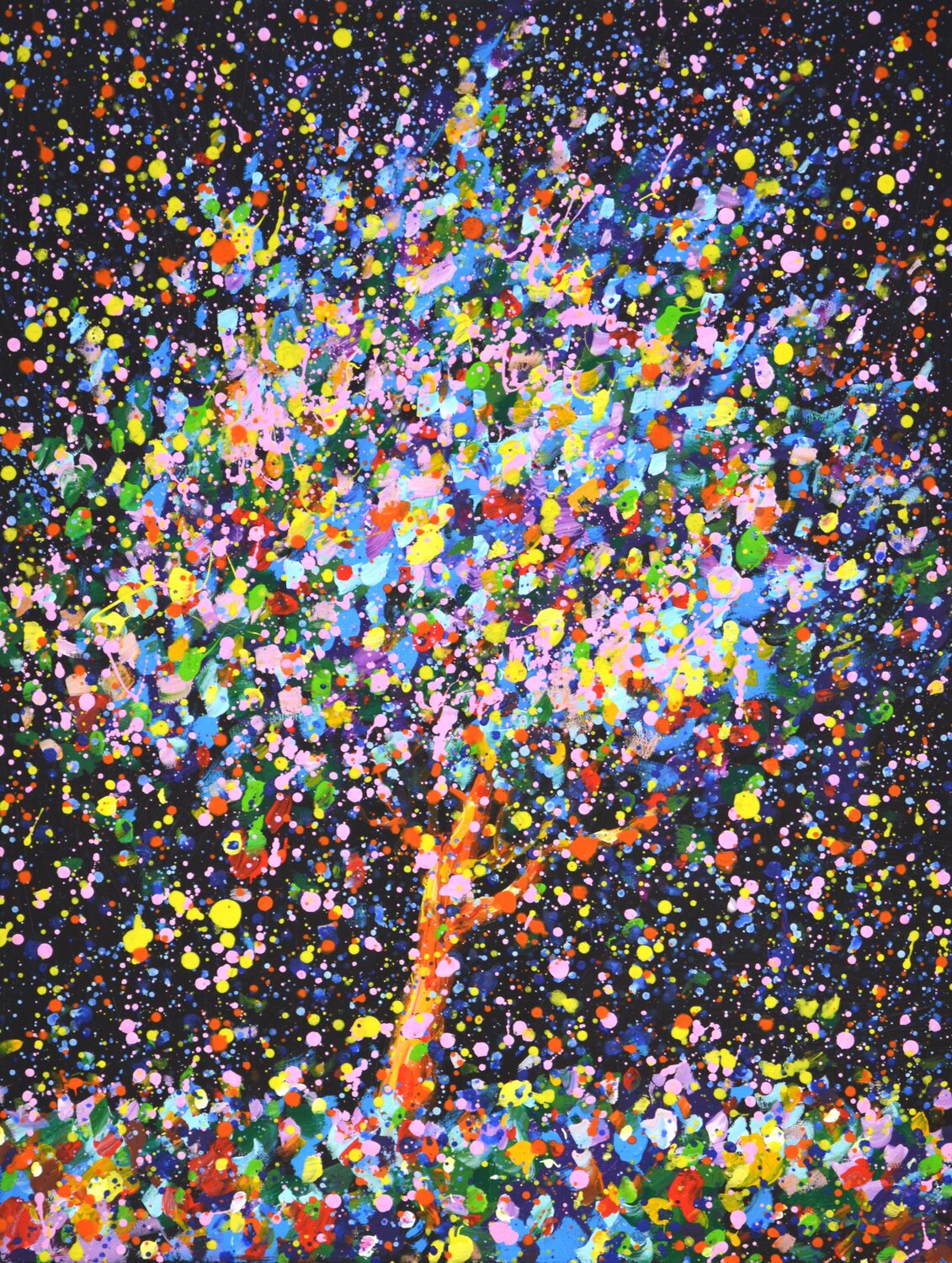 Summer Night Iryna Kastsova Original painting for sale