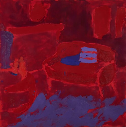 Interior in the Night-time Lighting by Angelina Gafynets, Painting for Sale on Select