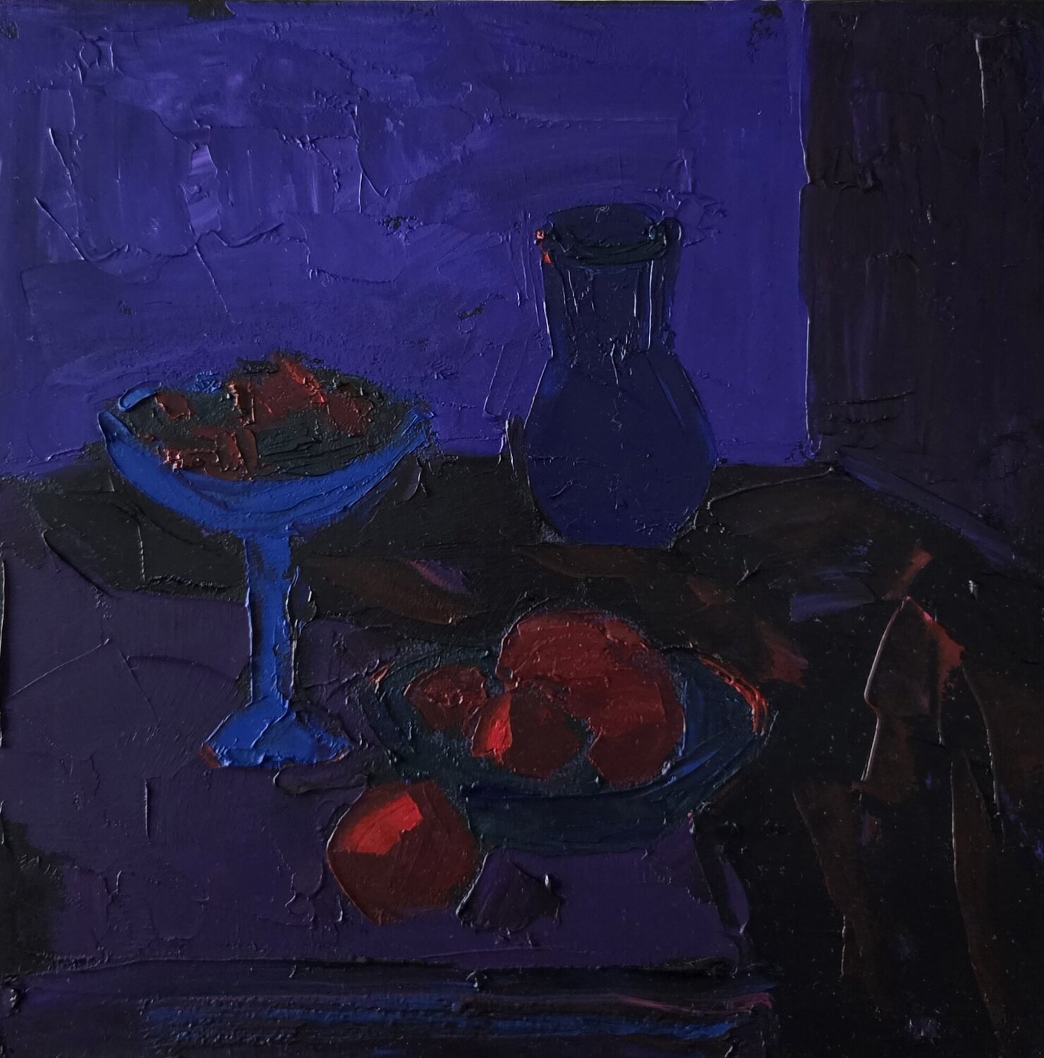 Still Life. Late Evening Angelina Gafynets Originalgemälde zu verkaufen