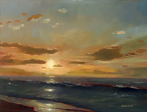 Sunrise by Dennis Crayon, Painting for Sale on Select