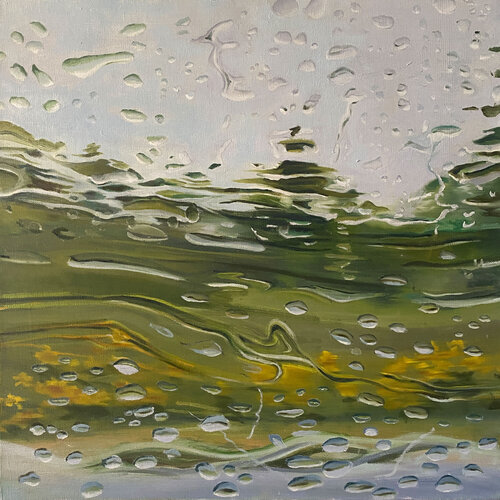 Morning Drive #1 by Dennis Crayon, Painting for Sale on Select
