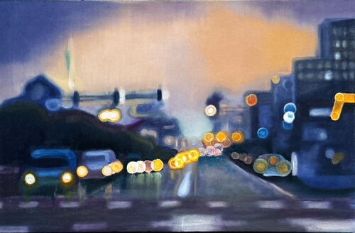 Before What’s Next (Heading Home) by Dennis Crayon, Painting for Sale on Select