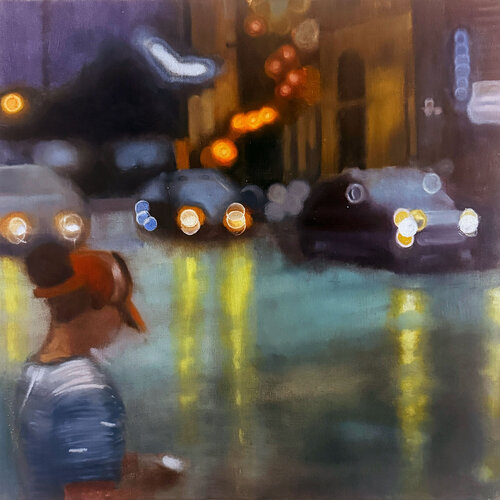 The Next Crossing by Dennis Crayon, Painting for Sale on Select