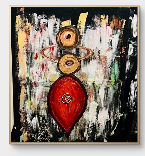 Portal de Sangre y fuego by Vivian Fusco, Painting for Sale on Select