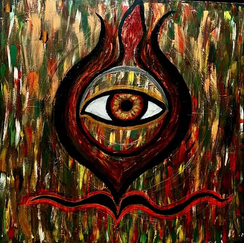 The Eye That Remembers by Vivian Fusco, Painting for Sale on Select