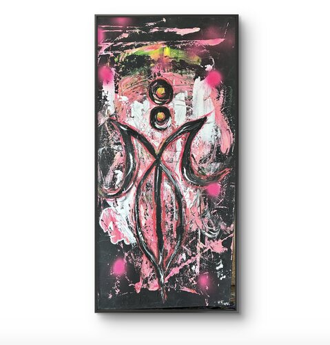 Ecos de la mente by Vivian Fusco, Painting for Sale on Select