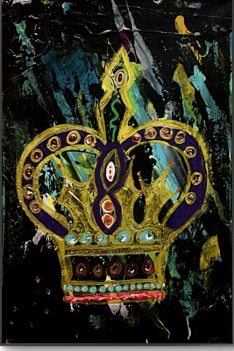 The crown by Vivian Fusco, Painting for Sale on Select