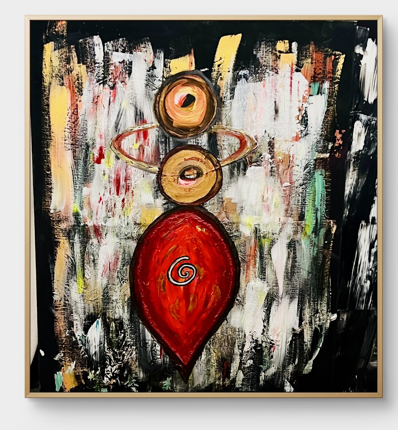Portal de Sangre y fuego Vivian Fusco Original painting for sale