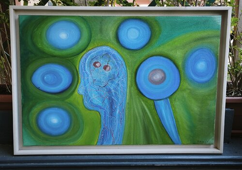 I vortici by Roberto Costantini, Painting for Sale on Select