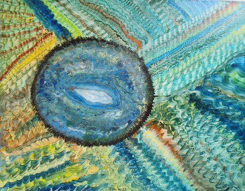 vibrazioni by Roberto Costantini, Painting for Sale on Select
