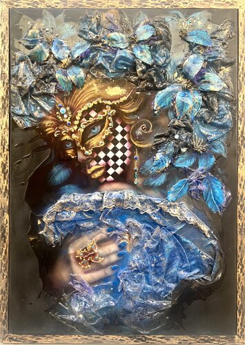LE DAMIER by BRIGITTE BRESSON, Painting for Sale on Select