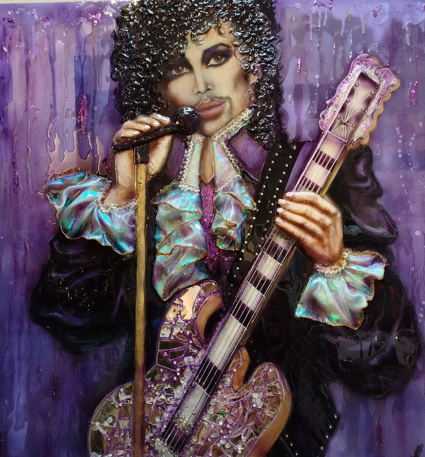 PRINCE BRIGITTE BRESSON Original painting for sale