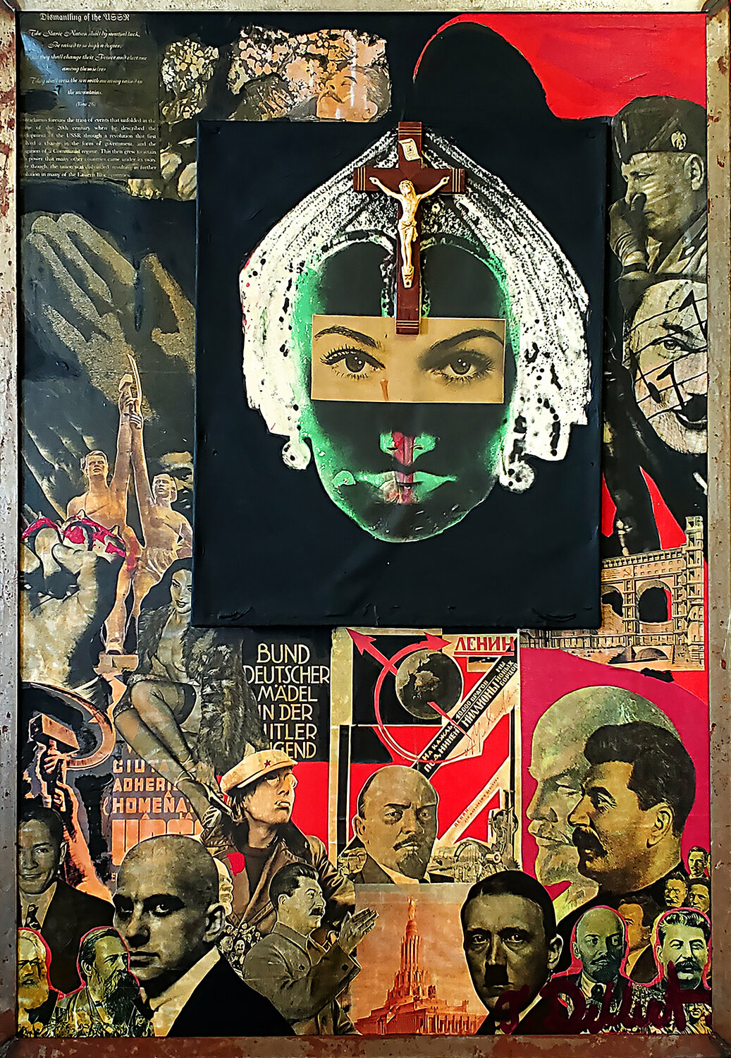 Russian Icon for the 20th century Thomas Dellert Original painting for sale