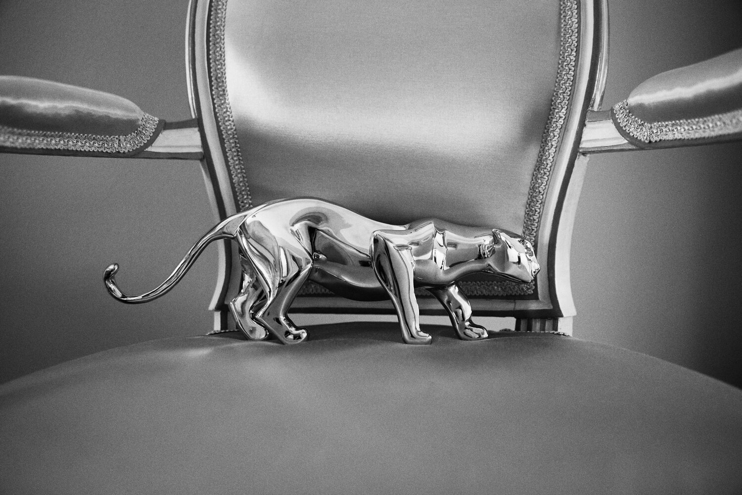 Creeping Jaguar Ágnes Nagy Sculpture for sale