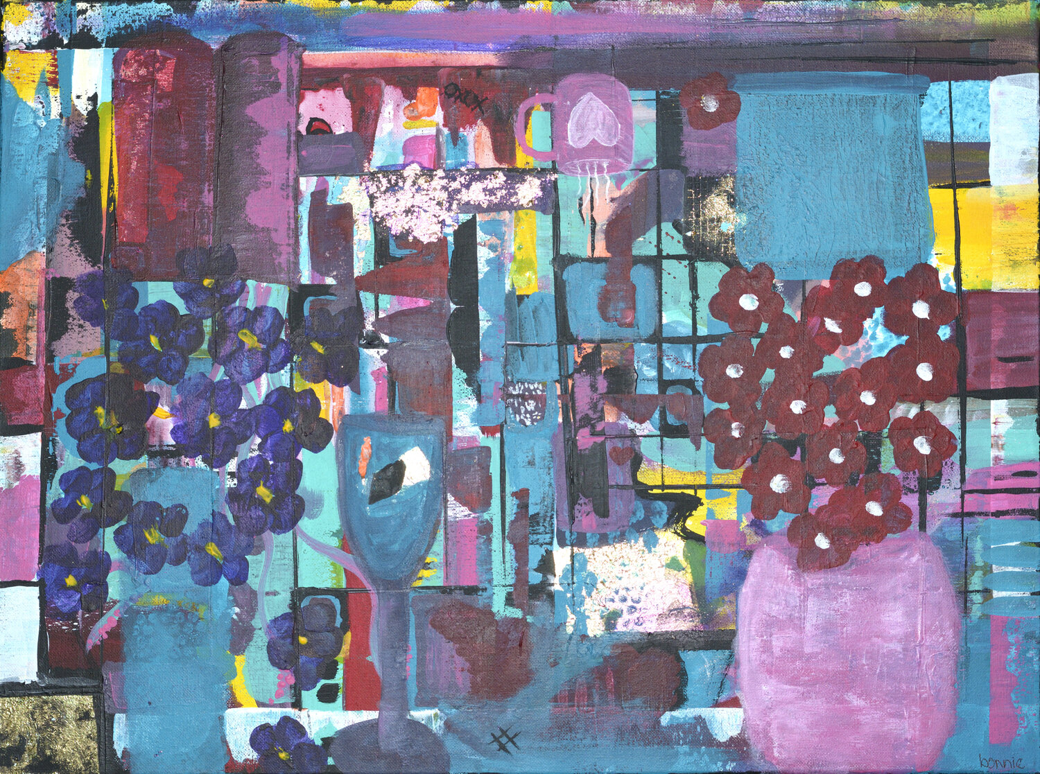 Day Thru Evening Bonnie Stafford Original painting for sale