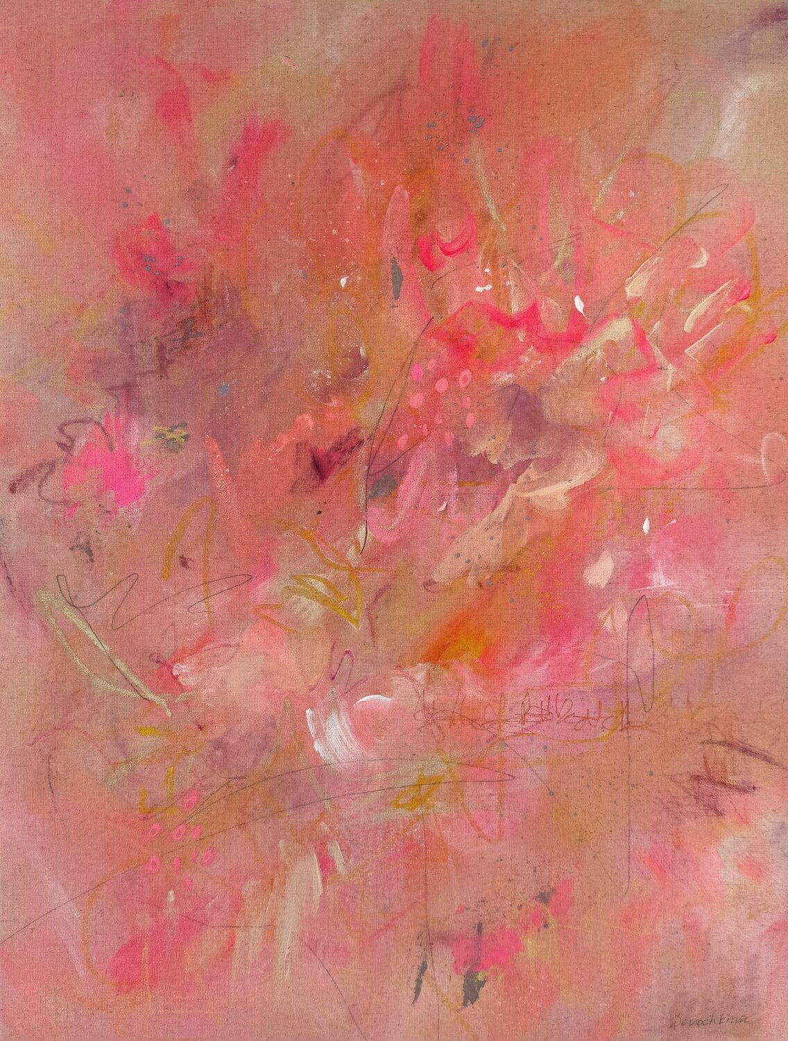Dancing Light Anastasiya Devochkina Original painting for sale