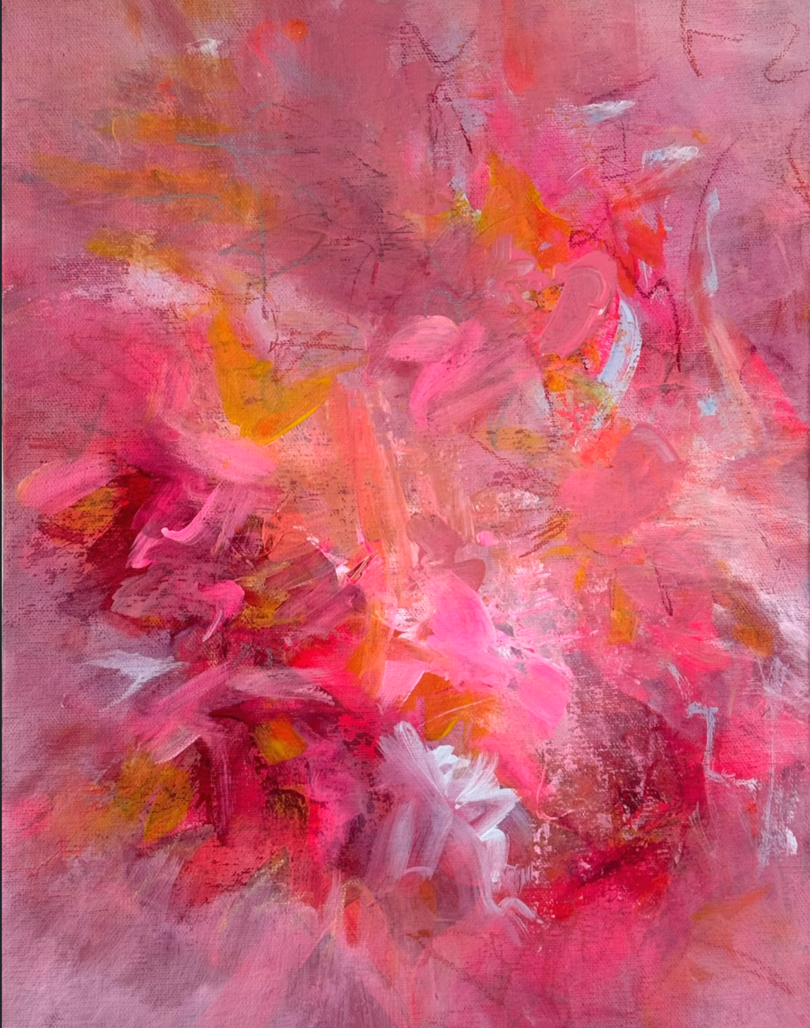 She, Unnamed II Anastasiya Devochkina Original painting for sale