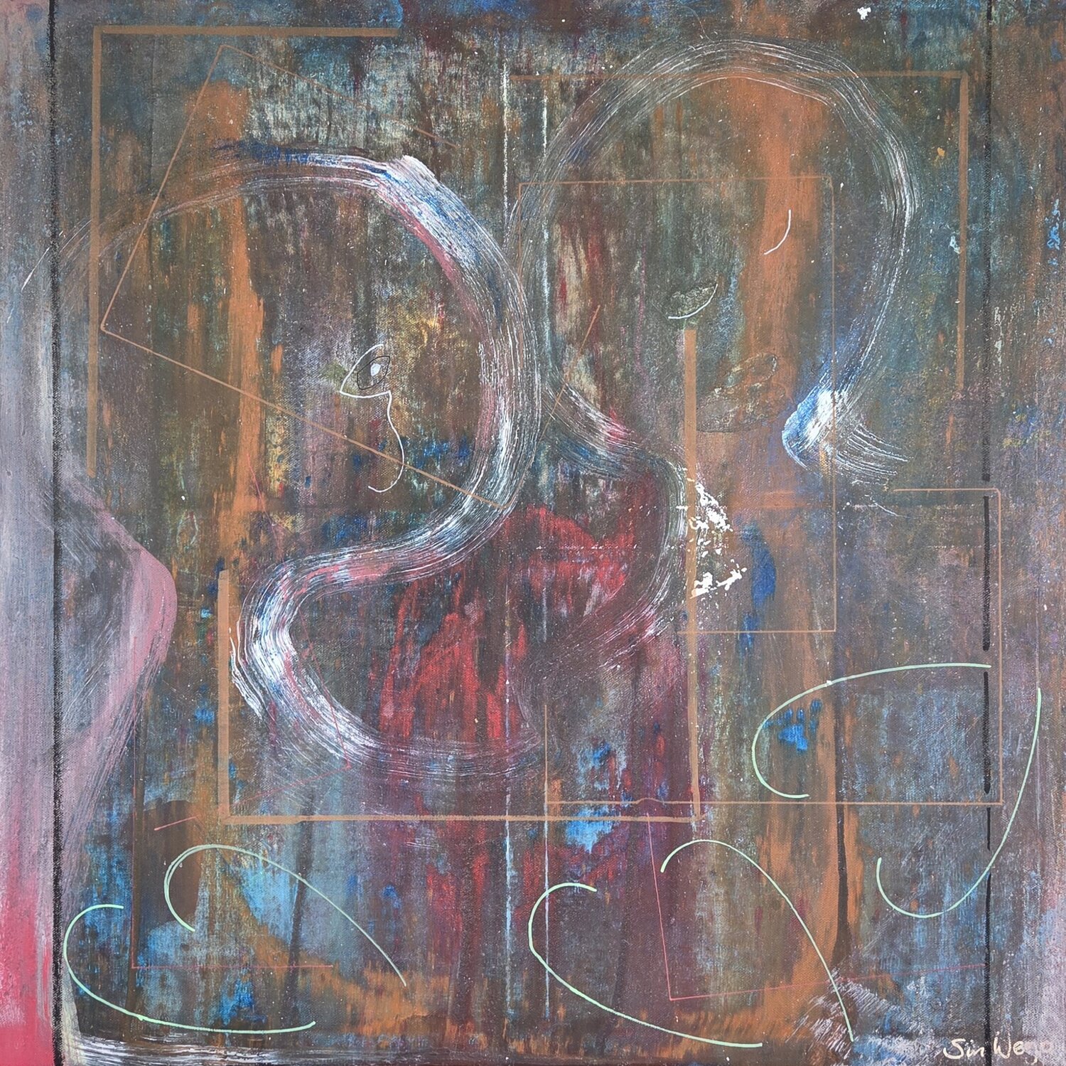 Peace Siri Wego Original painting for sale