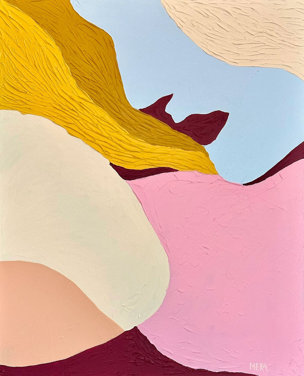 Sense Meka Klimekova Original painting for sale